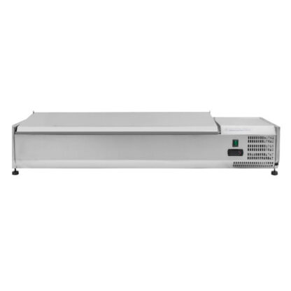 Saladette Réfrigérée à Poser Couvercle Inox - 6 x GN 1/3 – Image 4