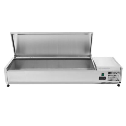 Saladette Réfrigérée à Poser Couvercle Inox - 6 x GN 1/3 – Image 5