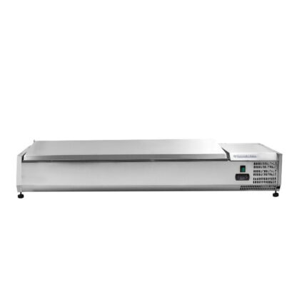 Saladette Réfrigérée à Poser Couvercle Inox - 7 x GN 1/3 – Image 4