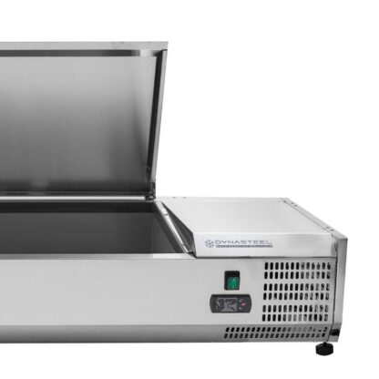Saladette Réfrigérée à Poser Couvercle Inox - 7 x GN 1/3 – Image 5