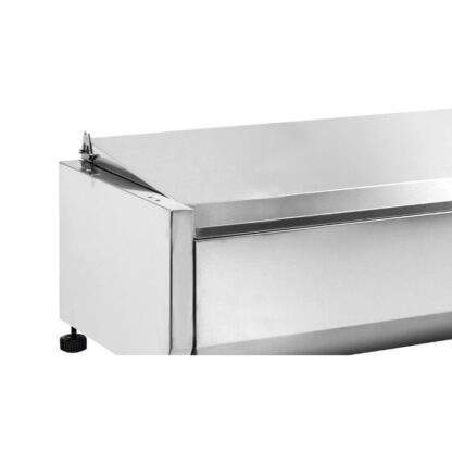 Saladette Réfrigérée à Poser Couvercle Inox - 7 x GN 1/3 – Image 6