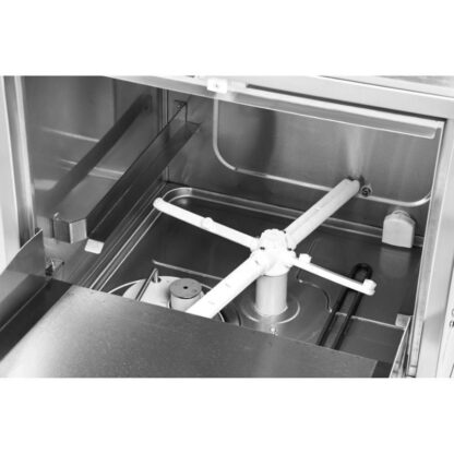 Lave-Vaisselle Professionnel avec Doseur de Liquide de Rinçage et Détergent - 50 x 50 cm – Image 6