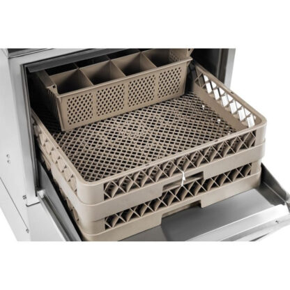 Lave-Vaisselle Professionnel avec Doseur de Liquide de Rinçage et Détergent - 50 x 50 cm – Image 7