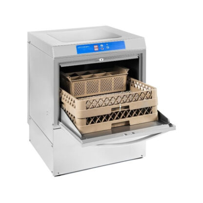 Lave-Vaisselle Professionnel avec Doseur de Liquide de Rinçage et Détergent - 50 x 50 cm – Image 13