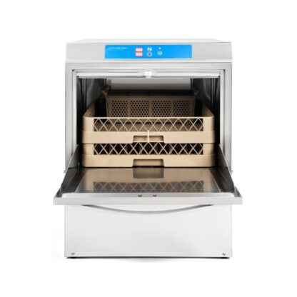 Lave-Vaisselle Professionnel avec Doseur de Liquide de Rinçage et Détergent - 50 x 50 cm – Image 14