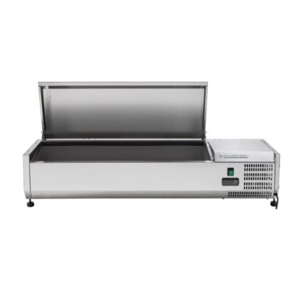 Saladette Réfrigérée à Poser Couvercle Inox - 5 x GN 1/4 – Image 8