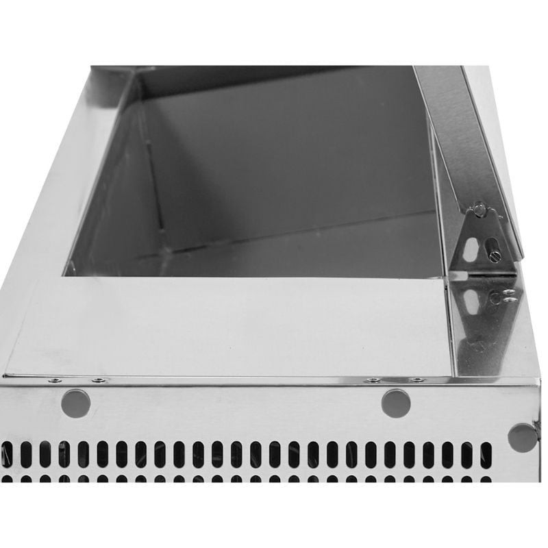 Saladette Réfrigérée à Poser Couvercle Inox - 7 x GN 1/4 – Image 4