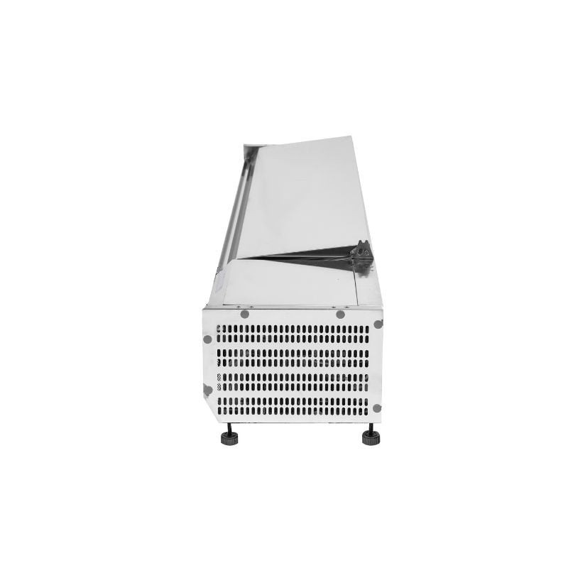 Saladette Réfrigérée à Poser Couvercle Inox - 7 x GN 1/4 – Image 5