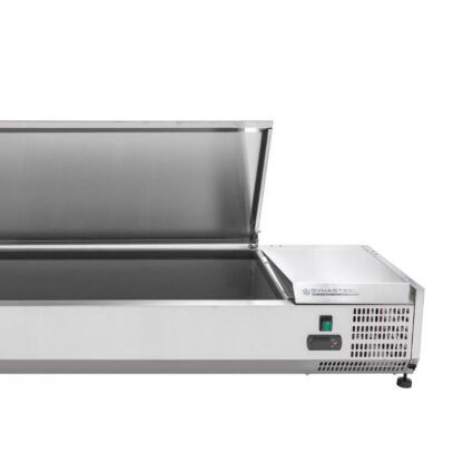 Saladette Réfrigérée à Poser Couvercle Inox - 9 x GN 1/3 – Image 3