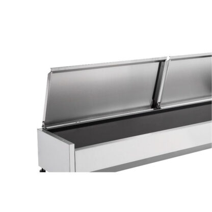 Saladette Réfrigérée à Poser Couvercle Inox - 9 x GN 1/3 – Image 7