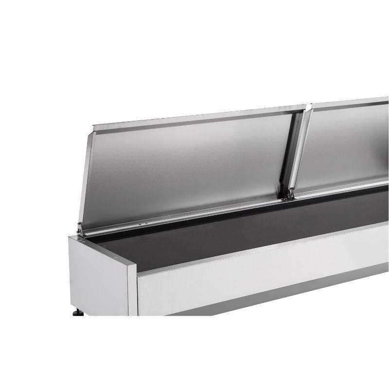 Saladette Réfrigérée à Poser Couvercle Inox - 9 x GN 1/3 – Image 7