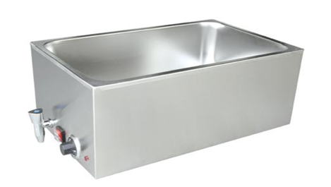 Bain-Marie Professionnel GN 1/1 avec Vidange