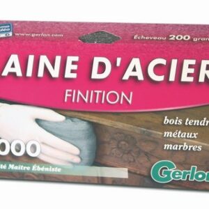 LAINE ACIER 200 GR N°000 E20B