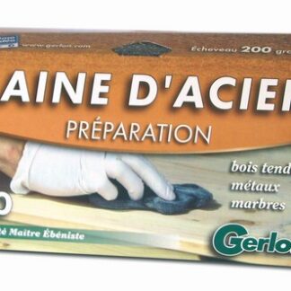 LAINE ACIER 200 GR N°0 E200
