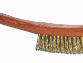 BROSSE ALLONGE ACIER LAIT BLAL