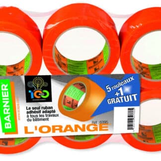 LOT 5+1 ADHESIF BARNIER 33X75