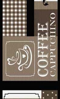TAPIS COFFEE MARRON 50X150