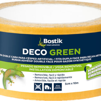 BANDE DOUBLE FACE DECO GREEN