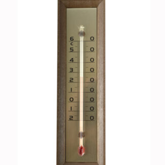 THERMOMETRE PLASTIQUE ET PLAQ ALU