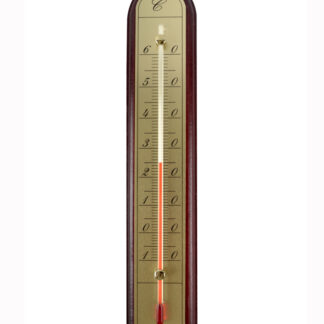 THERMOMETRE BOIS ET PLAQ ALU