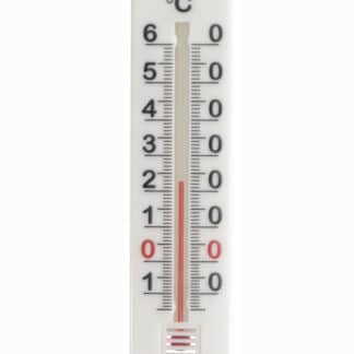 THERMOMETRE PETIT BLANC PLASTIQUE