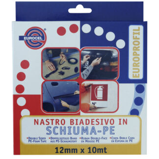 ADHESIF DOUBLE FAC NOIR TECHN12X10