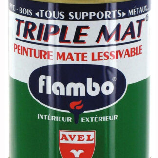 FLAMBO TRIPLE MAT 100ML BLANC MAT