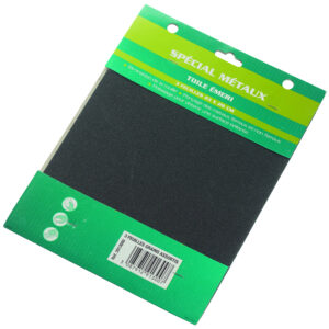 TOILE EMERI 3 FEUILLES GRAIN MOYEN