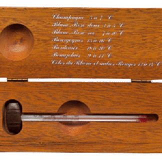 THERMO VIN COFFRET BOIS