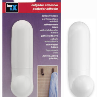 PORTEMANTEAU ADHESIF BLANC