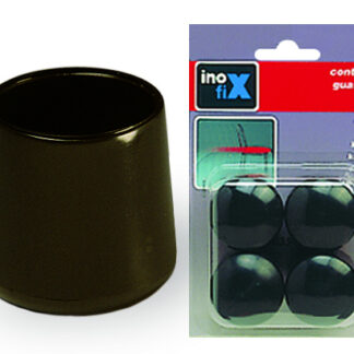 EMBOUT RONDX4 PLAS POUR DIAM40 NOIR