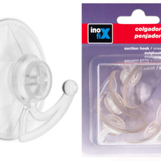 CROCHET VENTOUSEX4 DIAM 42MM TRANSP