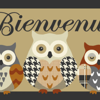 TAPIS VELVET CHOUETTE 45X75