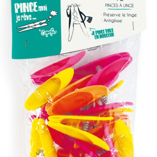 PINCES A LINGE ANTIGLISSE X18