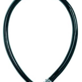 ANTIVOL CABLE COMBI NOIR 0M65X6MM