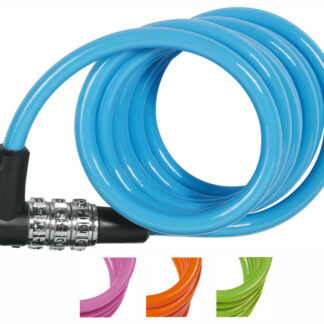 ANTIVOL CABLE COMBI COLOR 1M50X7MM