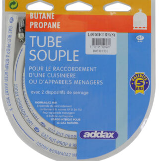TUBE GAZ BUTANE PROPANE 1M 6X12