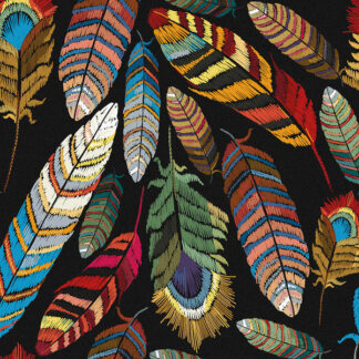 TAPIS VELVET PLUME 45X75