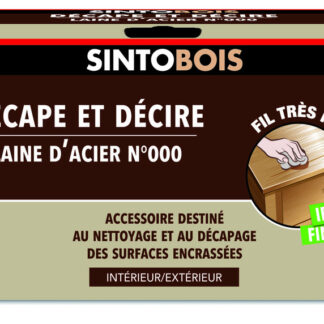 LAINE D ACIER N000 150 G