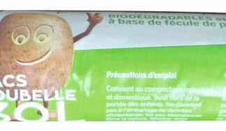 SAC POUB BIO 30LX10TRANS 14 MICRONS