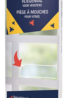 PIEGE A MOUCHE VITRE TI-TOX 4PIECES