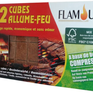 ALLUME FEU NATUREL 32 CUBES