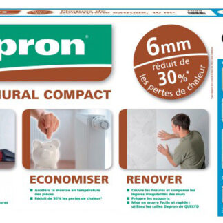 DEPRON Ep.6MM 1M² x10 plaques