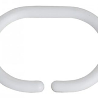 ANNEAUX DOUCHE BLANC LOT DE 12