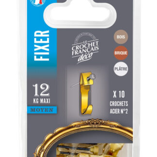 CROCHET LAITON X10 N°2
