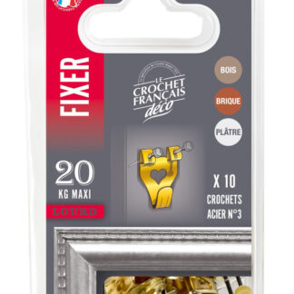 CROCHET LAITON X10 N°3