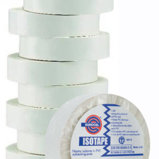 ADHESIF LOTX10 PVC ELEC BLANC 15X10