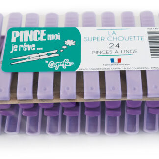 PINCES A LINGE EXTRA FORTE X24