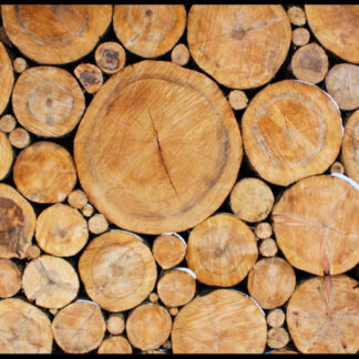 TAPIS VELVET RONDINS DE BOIS 45X75