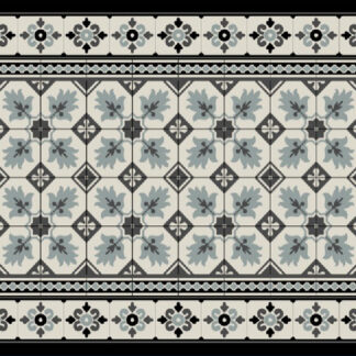 TAPIS VELVET CARRE CIMENT GRIS45X75